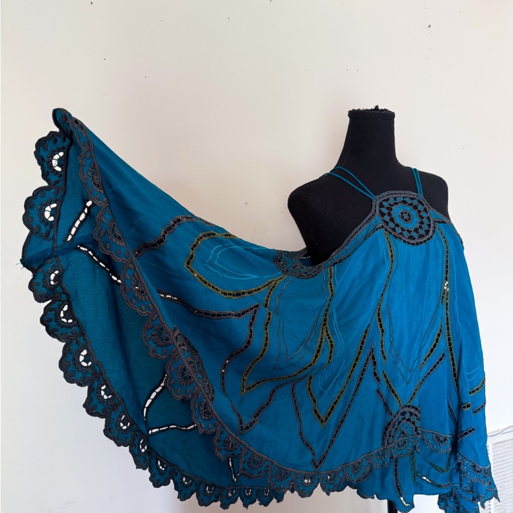 Rare Free People Lovers Beach Set in Blue - Picture 3 of 5